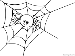 How long should a webpage be? Spider Web Coloring Pages Coloringall