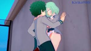 Toru Hagakure and Izuku Midoriya have intense...