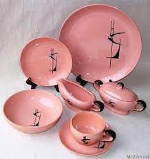 Mid2mod In The Pink Vintage Dishware Mid Century Decor Vintage House
