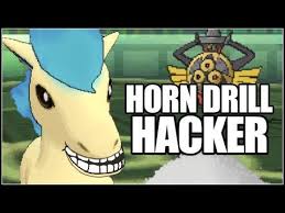 Horn drill is a ohko physical attack with very low accuracy. Epic Ponyta Sweep 100 Accuracy Horn Drill Hacker Youtube