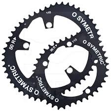 130 bcd single outer chainring fits: Bicycle Components Parts Osymetric Bcd 110mm 5 Bolts 52t Bicycle Outer Chainring Sporting Goods
