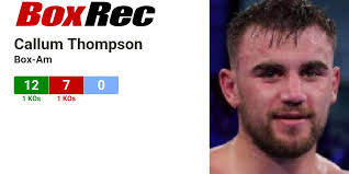 BoxRec: Callum Thompson