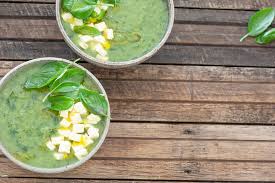 … ~you can freeze your squash. Zucchini Basil Feta Soup Stonesoup