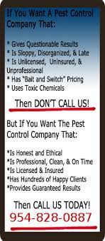 You need a pest service provider that is thorough, knowledgeable about south florida pests by region and season. Effective Pest Control For Coral Springs Pest Control Of Coral Springs