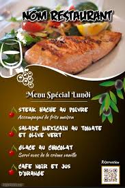 Affiche Restaurant Menu Complet Postermywall Fr Modeles D Affiches Flyers Menu Restaurant Olives