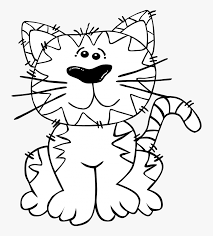 Maybe you would like to learn more about one of these? Dog Black And White Dog And Cat Clipart Black White Striped Cat Coloring Pages Hd Png Download Kindpng