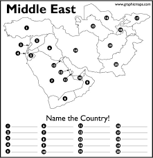 Bodies of water quiz click on an area on the map to answer the questions. Middle Eastern Countries Geography Activities Homeschool Geography Teaching Geography