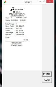 100+ contoh nota penjualan dengan bentuk desain yang berbeda dan anda juga bisa download nota penjualan atau pembelian secara gratis. Aplikasi Software Nota Struk Spbu Pom Bensin Mini Pertamini Lazada Indonesia