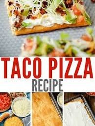 The Best Easy Taco Pizza Recipe Living Well Mom Recipe Recipes Yummy Appetizers Food