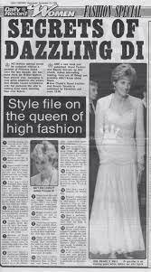 There was a great article in metamute magazine about how the introduction of the sewing machine to the fashion. Secrets Of Dazzling Di Our Princess Diana Fashion Article Today Is From 1992 Princess Diana News Blog All Things Princess Diana