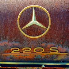 Rusty Benz Ornements De Capot Ornement