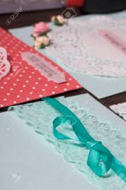 Four patch cards to learn how to make card blanks and. The Girl Is Engaged In Making Greeting Cards At Home Using Paper Lace Braid And Other Materials Stock Photo Picture And Royalty Free Image Image 95127019