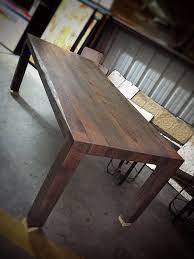 custom table oak table with simple wood legs made to order oak table custom table dining table