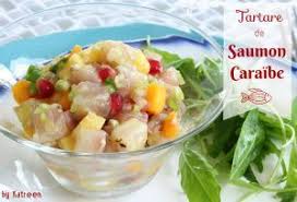 Tartare Saumon Caraibe Tartare De Saumon Recettes De Poisson Saumon