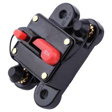 These contacts are touching each other and. 80a Circuit Breaker Car Audio Dc12 24v Circuit Breaker For Car Marine Boat Bike Stereo Audio Reset Fuse 80 300a Thermal Circuit Breakers Circuit Breakers Ekoios Vn