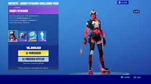 When or if it will come to the shop for the next time is unknown. Derby Dynamo Skin Pack New Fortnite Item Shop Update Now August 19 2020 Fortnite Item Shop Today Youtube