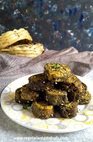 Photo about gujarati snack patra made up of colocasia leaves and gram flour. Patra Recipe Gujarati Patra Recipe How To Make Patra Video Recipe Vegetarian Tastebuds