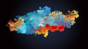 pure color pigment inkjet splash cool background vintage flowers wallpaper watercolor splash hologram colors