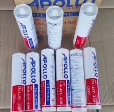Đại Lý Phân Phối Keo Silicone APOLO A300 A500 Trong đục xám