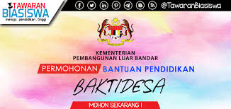 Penjadualan semula & moratorium pinjaman mara. Permohonan Bantuan Pendidikan Baktidesa Kplb 2020 Pendidikan Latihan Sekolah