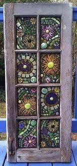 Pin By Barbara Fincher On Craft Ideas Stained Glass Mosaic Window Mosaic Glass Glass Art
