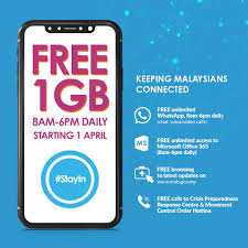 For affected areas, please expect some delay in your order. Celcom Nextnormalready Readywithcelcom On Twitter From Today Onwards We Ll Be Giving Free 1gb Automatically From 8am 6pm On Top Of Free Whatsapp And Microsoft Office 365 Until 14 April 2020 The Free 1gb