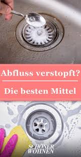 Abfluss Verstopft Die Besten Hausmittel Abflussreiniger Abflussreiniger Abfluss Verstopft Hausmittel Hausmittel