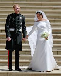 Чтобы достичь такого четкого силуэта платье выкроили из 6 отдельных частей. Svadebnoe Plate Megan Markl Pokazhut Na Vystavke V Vindzorskom Zamke Buro