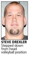 Drexler resigns from Beckman's volleyball program
