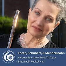 Tonight in Studzinski! Join us for an evening of chamber music, featuring  Festival faculty members Linda Chesis, Keiko Ying, June Han, Ayano  Ninomiya, Pei-Shan Lee, Ian Swensen, Steven Doane, and Weicong Zhang!