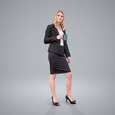 Business Woman Bwom0401hd2o01p01s Ready Posed 3d Human Model Model Business Women Women
