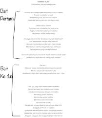 Contoh bunyi vokal terakhir dari puisi kelompok 1. Contoh Syair 2 Bait Brainly Cikimm Com