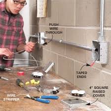 How To Install Surface Mounted Wiring And Conduit Diy Electrical House Wiring Home Electrical Wiring