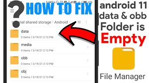 Maybe you would like to learn more about one of these? Android Data File Not Showing How To Open Data Obb Folder Without Root Data Access Denied Youtube