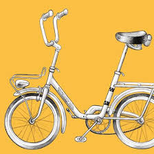 Aus Dem Portfolio Der Kreatur Www Diekreatur Net Illustration Bike Klapprad Klapprad Klappfahrrad Fahrrad