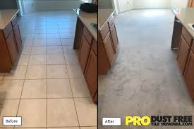 Will mechanically remove about 900 sq feet of tile, which will cause massive amount of dust. Pro Dust Free Tile Removal Central Florida Tile Removal Dust Free Tile Removal Tile Removal Dustless Floor Kreative Resources Inc Orlando S Kitchen Remodeling Firm