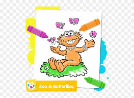 In fact, most of them instantly popped into my head.then were stuck there for the next few days! Sesame Street Zoe Coloring Pages Free Transparent Png Clipart Images Download