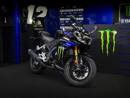 Yamaha Yzf R125 Monster Energy Motogp Edition Launched In The Uk Yamaha Yzf Monster Energy Yamaha Fz