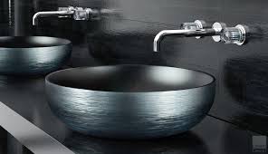 Is it glass or water? Glass Design Collina Metropole Basin Dream Design Interiors Ltd