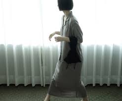 免運】台灣日本布提花套裝灰藕0_1 - Pinkoi