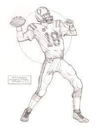 At the end of the 2013 nfl season, the broncos became the first club in the nfl to score 600 points in a season. Peyton Manning Coloring Page Hicoloringpages Coloring Home