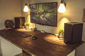 Image Result For Ikea Karlby Desk Home Office Setup Home Studio Desk Home Office Design