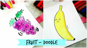 1280 x 720 jpeg 95 кб. How To Draw Cute Fruit Doodle Part 2 Youtube