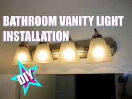Hampton bay glendale 52 in. Installing A Hampton Bay Tavish Vanity Light Youtube