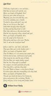 When you format your poems, consider blockquotes to call out bits of text. Last Post Poem By William Ernest Henley