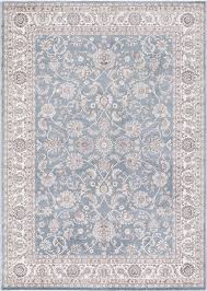 The details and the rich hues are stunning. Concord Global Trading Kashan 2814 Bergama Blue Area Rug Carpetmart Com