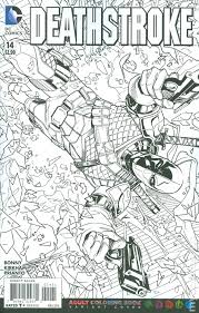 Superhero coloring pages spiderman coloring adult coloring book pages animal coloring pages coloring pages to print free printable coloring pages free coloring pages coloring books free adult coloring. Deathstroke Comic Books Issue 14