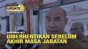 Viktor Laiskodat Tak Hadir Saat Dirinya Diberhentikan Sebagai Gubernur NTT
