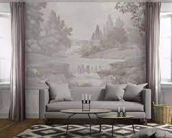 The French Countryside Wallpaper Mural Mural Wallpaper French Wallpaper Scenic Wallpaper