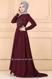 Modaselvim Abiye Tas Ve Incili Pileli Abiye 4159ay342 Bordo Elbiseler The Dress Kiz Cocugu Modasi